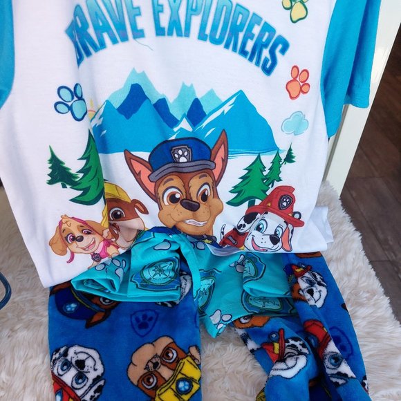 3-$30 Paw Patrol Unisex Polyester 3 Piece Pajama Set - Picture 8 of 14